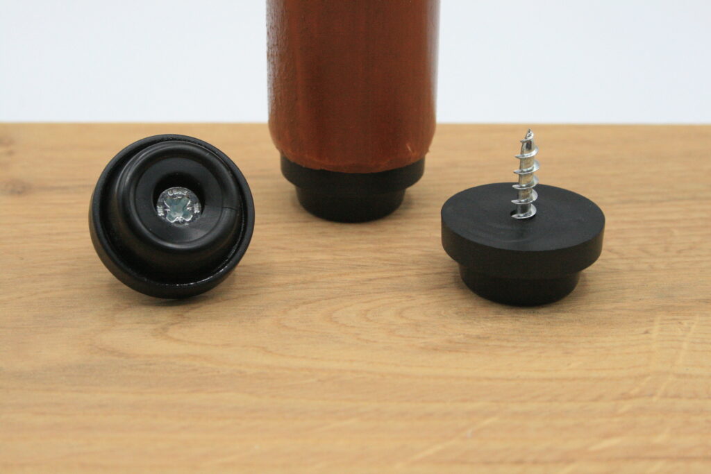 QUARKZMAN 76 stuks stoelpootdoppen, 16 mm (5/8), stoelpootdoppen zonder merk, antislip voetafdekkingen, vloerkappen, eindkappen voor ronde tafels, meubels, zwart